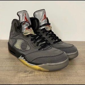 Jordan 5 retro Off White black